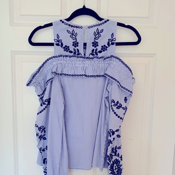 Parker open shoulder blouse. - Picture 4 of 4